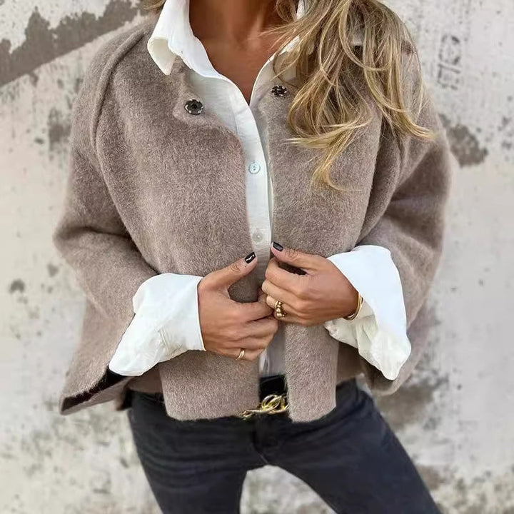 Apolline | Veste chic vintage à boutons pour femmes