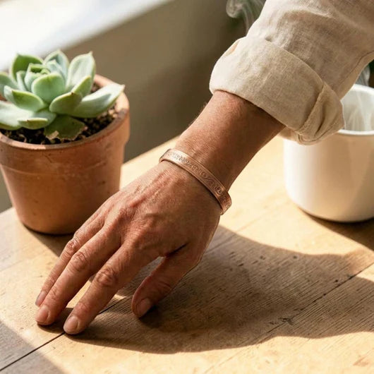 Bracelet en Cuivre Orné