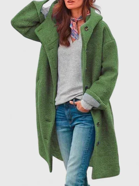 Juliette | Veste élégante en polaire chaude à capuche pour femme