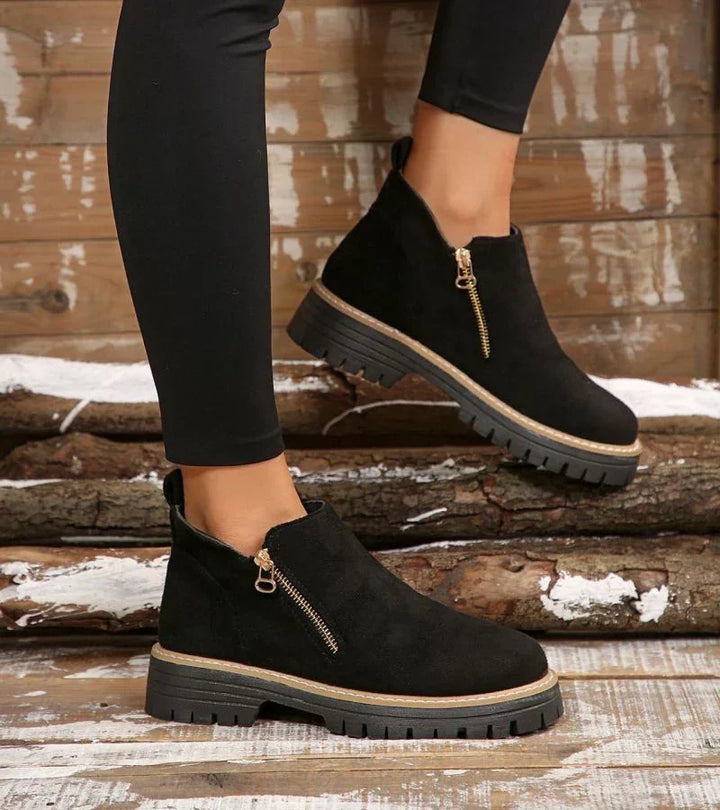 Carla | Bottines élégantes à fermeture zippée pour femme