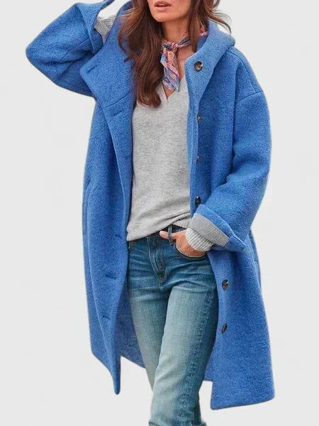 Juliette | Veste élégante en polaire chaude à capuche pour femme