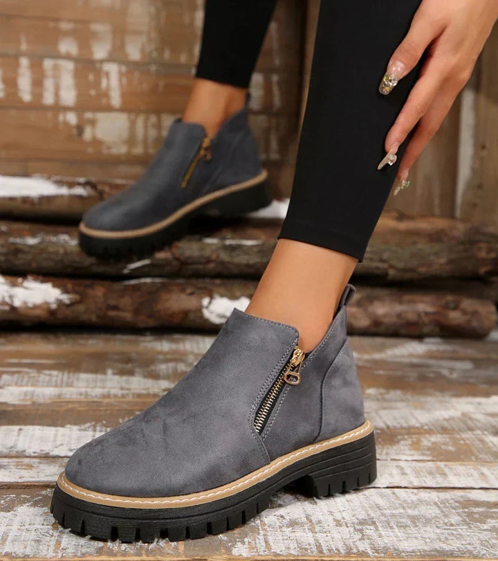 Carla | Bottines élégantes à fermeture zippée pour femme