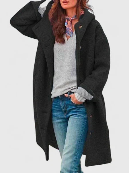 Juliette | Veste élégante en polaire chaude à capuche pour femme
