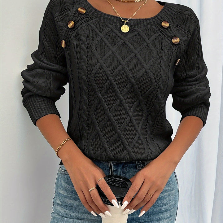 Axelle | Pull élégant torsadé pour femme