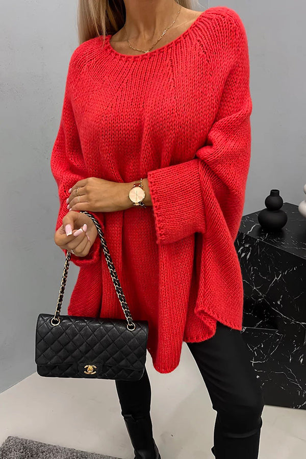 Karine | Pull chic en maille à col rond pour femme