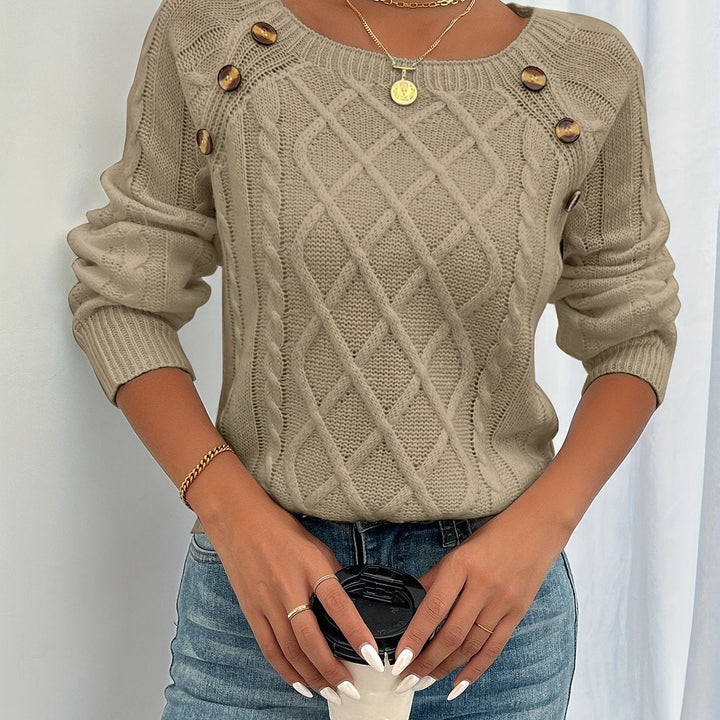 Axelle | Pull élégant torsadé pour femme