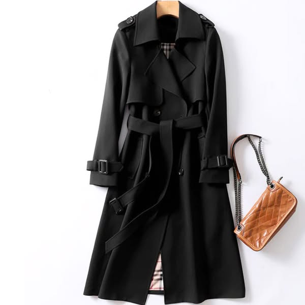 Iris | Trench-manteau chic ceinturé imperméable pour femme