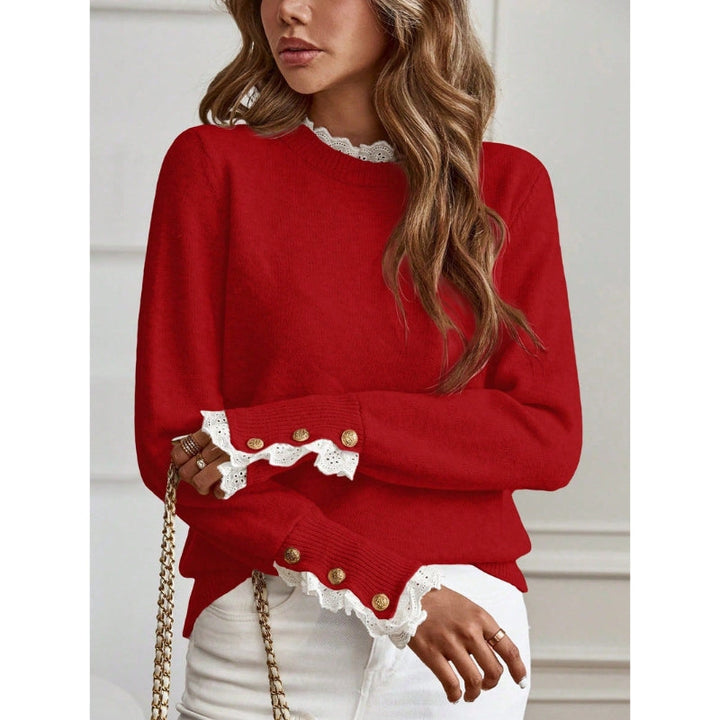 Victoire | Pull chic en maille côtelée à col montant pour femme
