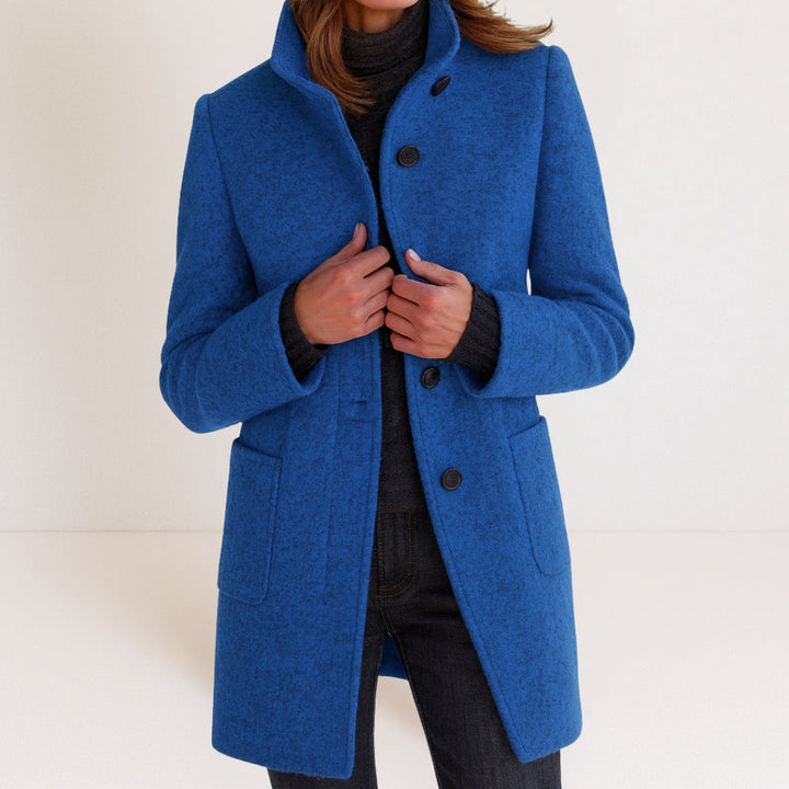 Valérie | Manteau d'hiver élégant à col montant pour femmes