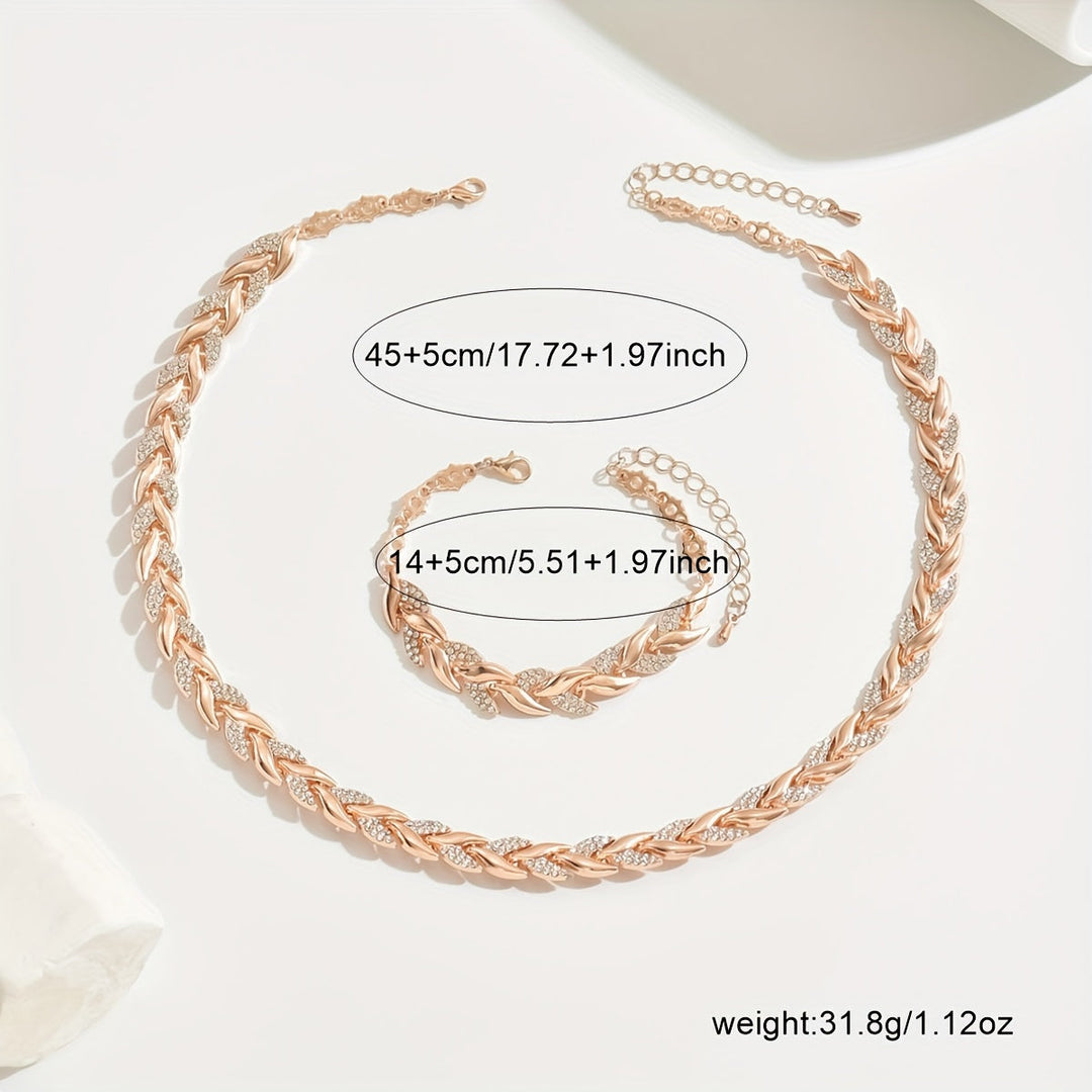 Fishtail Crystal Ensemble Set