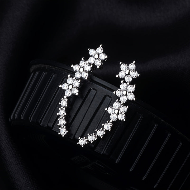 Boucles d'oreilles florales intemporelles