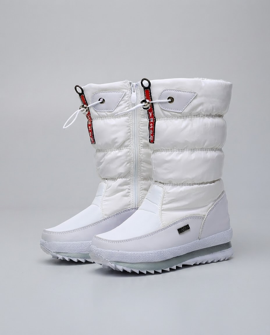 Jeanne | Bottes de neige chic matelassées imperméables à plateforme pour femme