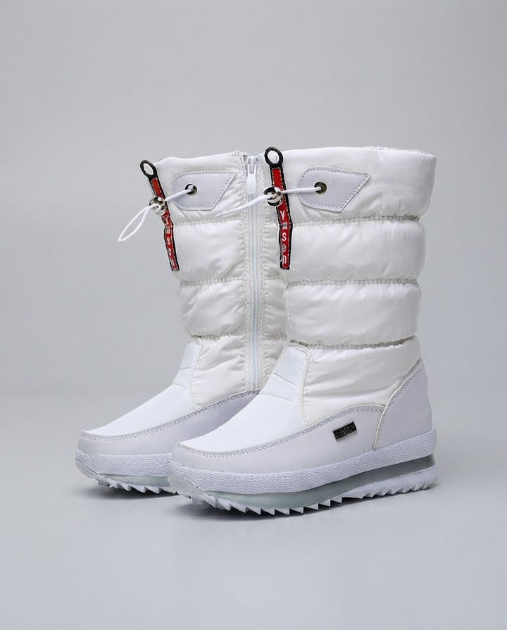 Jeanne | Bottes de neige chic matelassées imperméables à plateforme pour femme