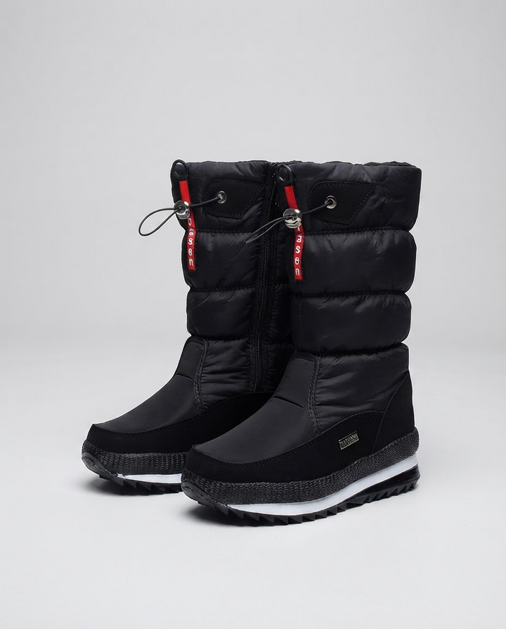 Jeanne | Bottes de neige chic matelassées imperméables à plateforme pour femme