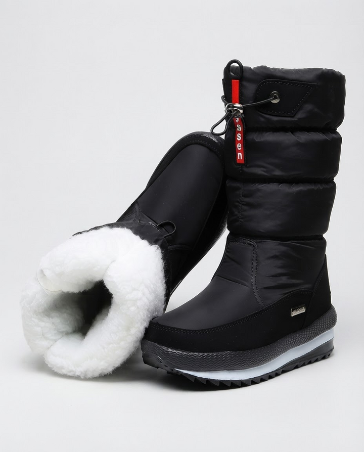Jeanne | Bottes de neige chic matelassées imperméables à plateforme pour femme