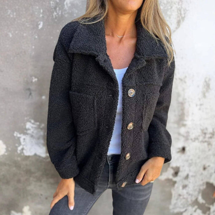 Sandrine | Veste chic doublée à poches pour femme
