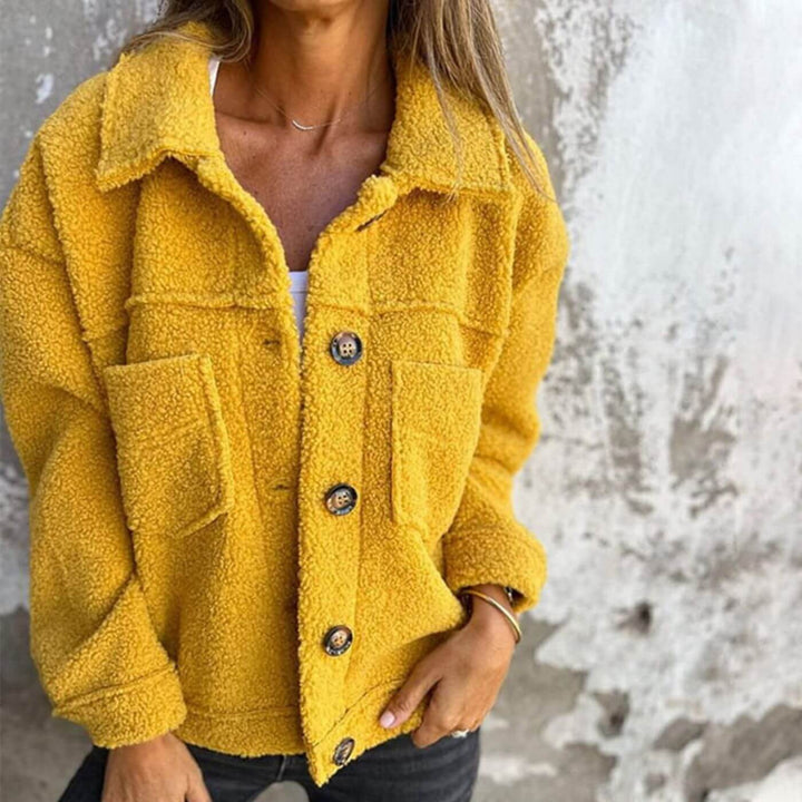Sandrine | Veste chic doublée à poches pour femme