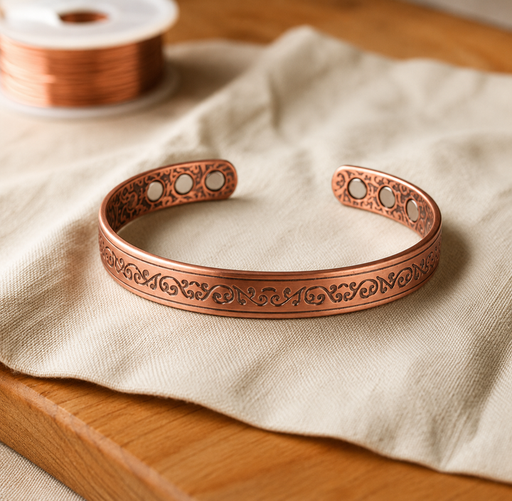 Bracelet en Cuivre Orné