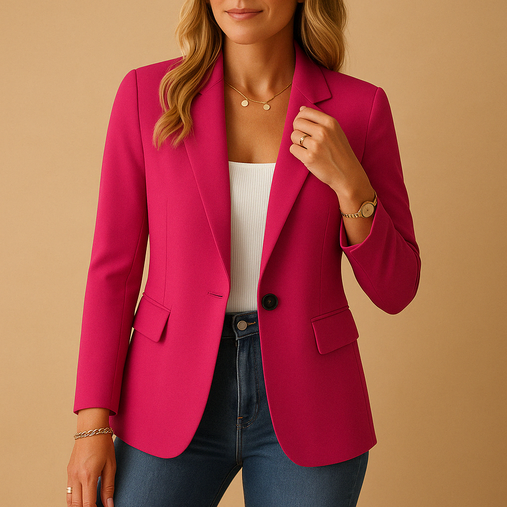 Sonia | Blazer chic court et cintré pour femme