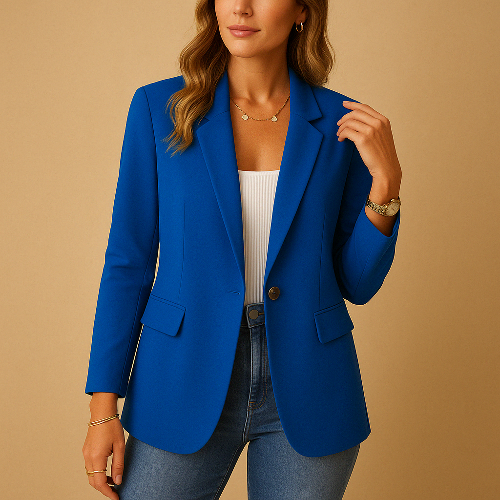 Sonia | Blazer chic court et cintré pour femme