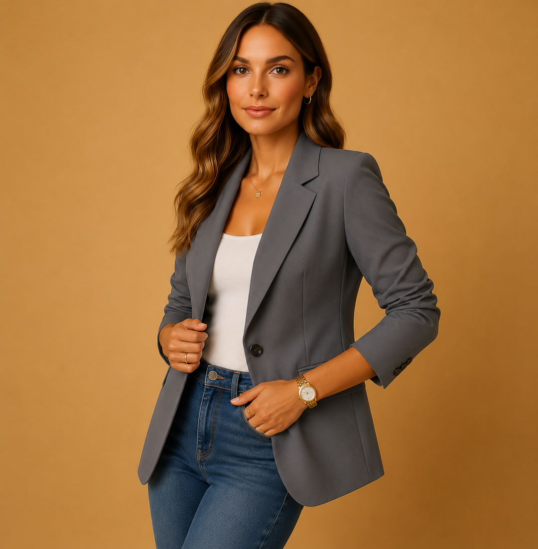 Sonia | Blazer chic court et cintré pour femme