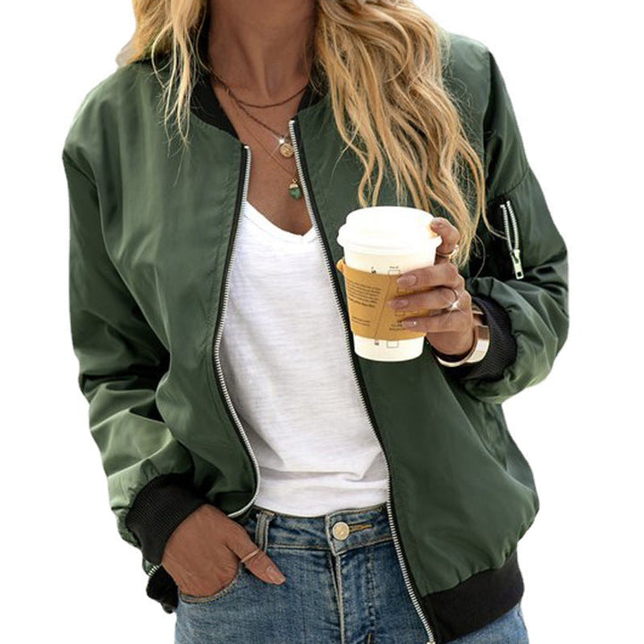 Zaïa | Veste bomber oversize en simili cuir chic pour femme