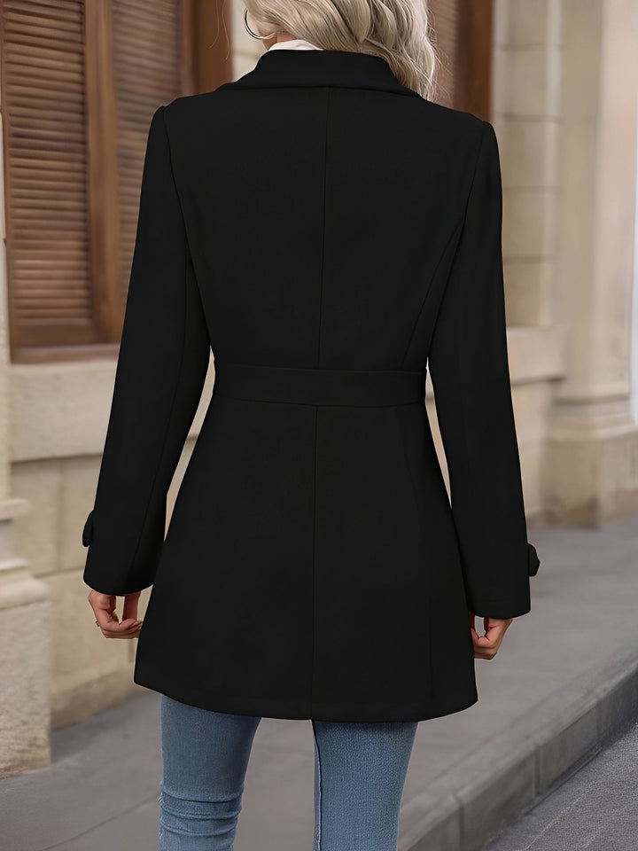 Julianne | Trench chic court à double boutonnage pour femme