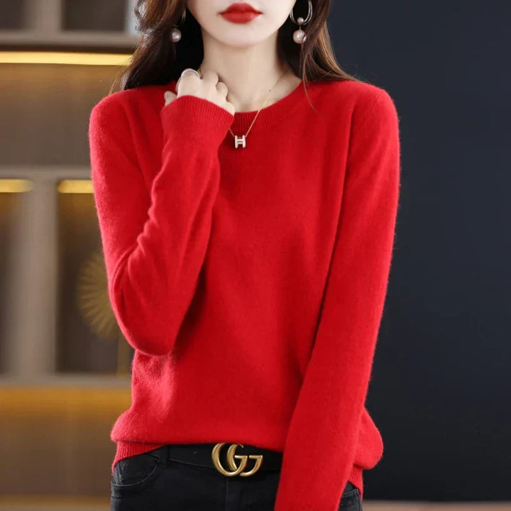 Pull léger en cachemire pour femme | Look automne et hiver