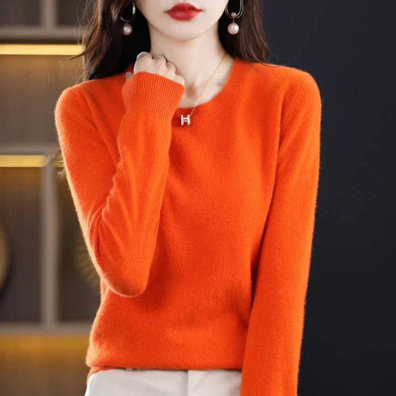 Pull léger en cachemire pour femme | Look automne et hiver
