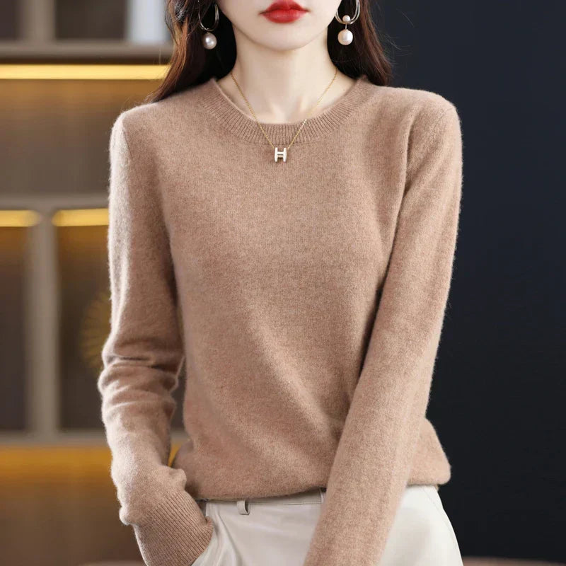 Pull léger en cachemire pour femme | Look automne et hiver