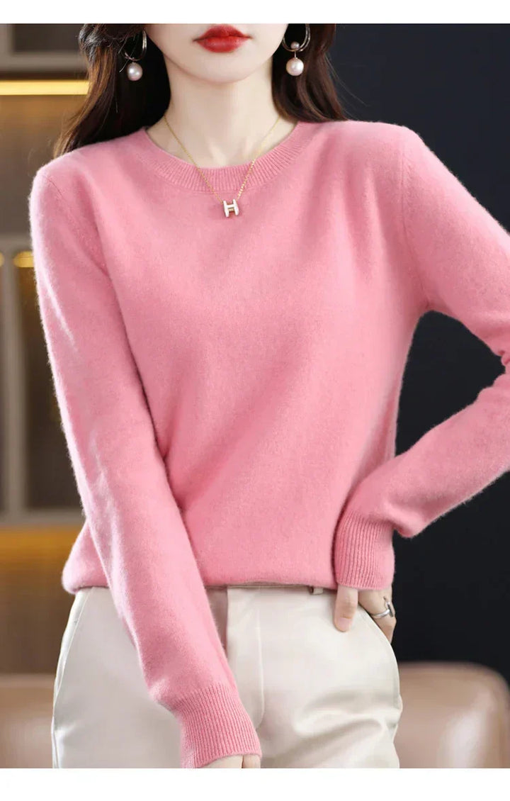Pull léger en cachemire pour femme | Look automne et hiver
