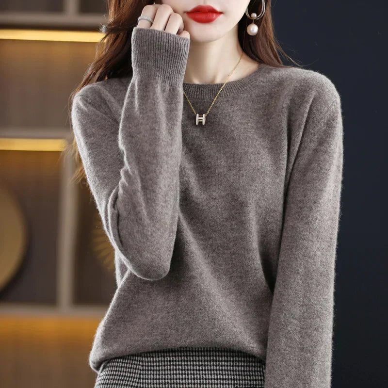 Pull léger en cachemire pour femme | Look automne et hiver