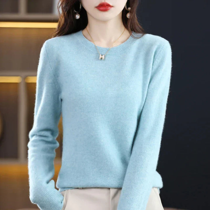 Pull léger en cachemire pour femme | Look automne et hiver
