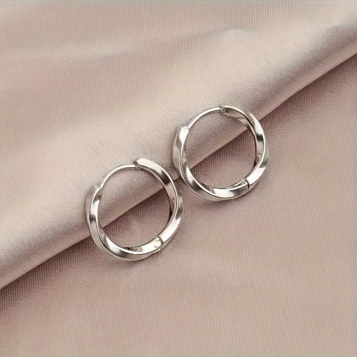 Boucles d'Oreilles Pendantes Géométriques Minimes