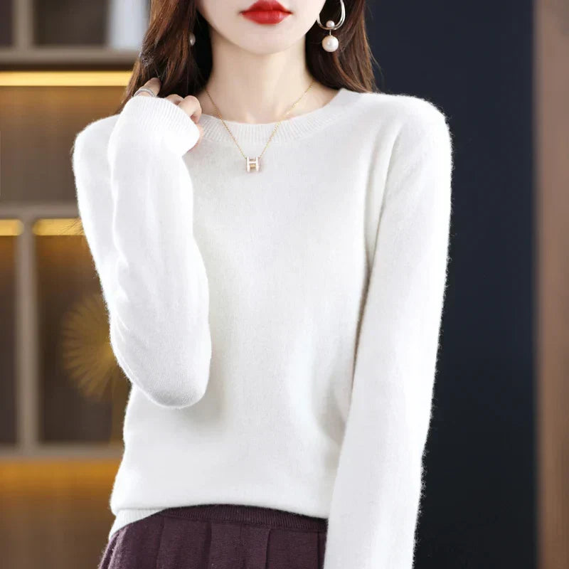 Pull léger en cachemire pour femme | Look automne et hiver