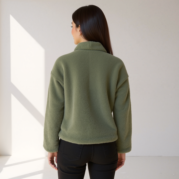 Lila | Veste chic en polaire pour femme