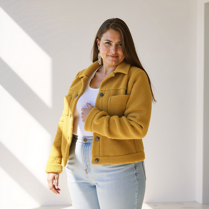 Lila | Veste chic en polaire pour femme