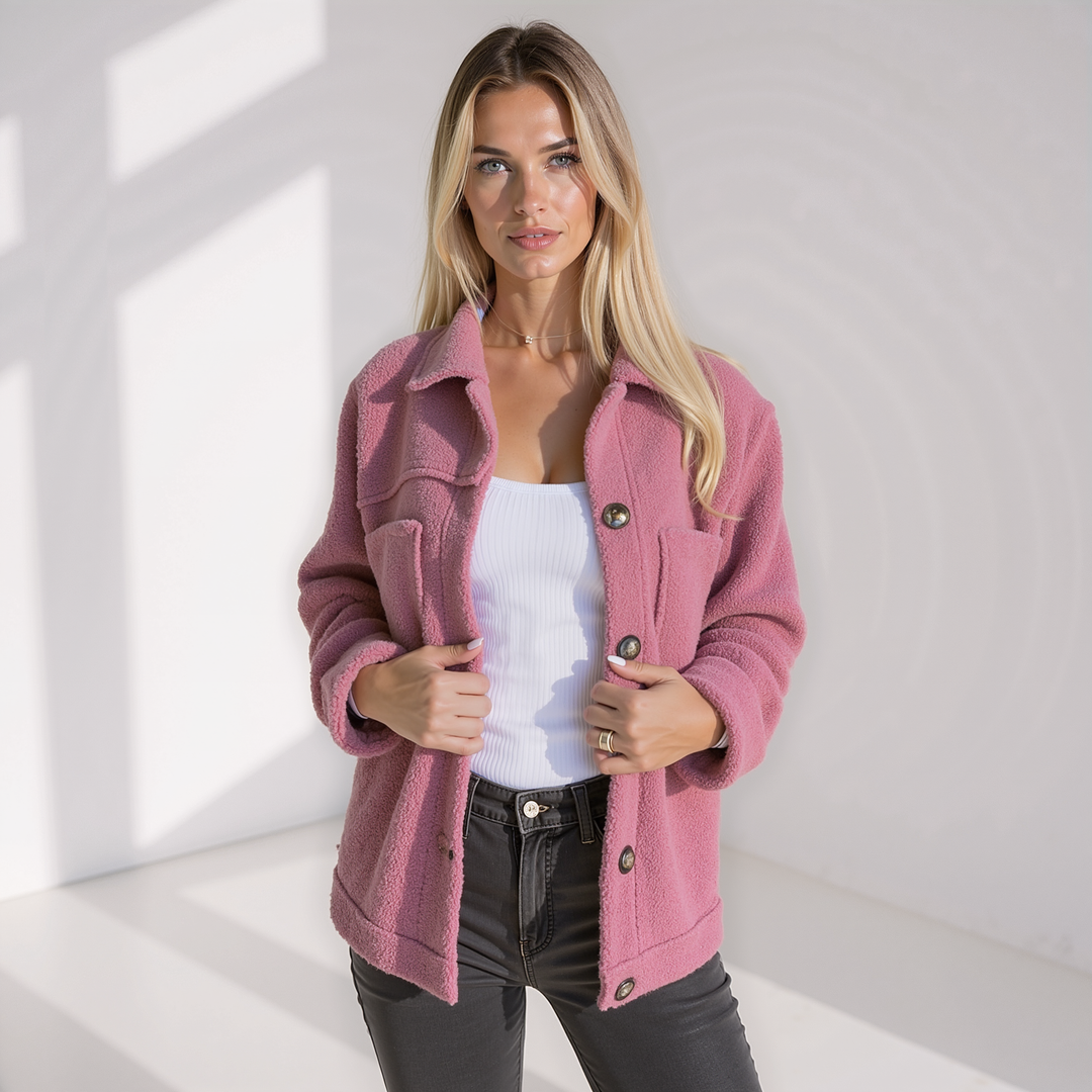 Lila | Veste chic en polaire pour femme