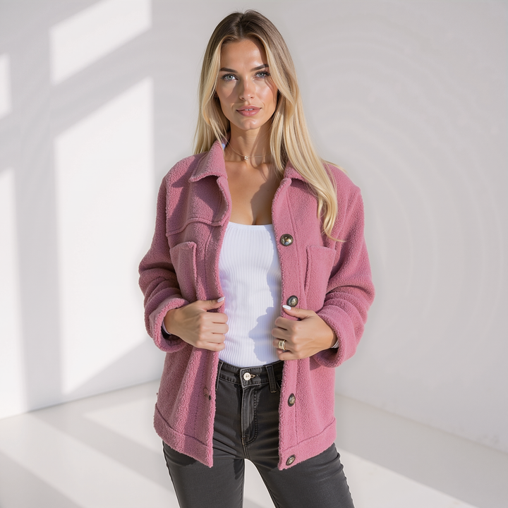 Lila | Veste chic en polaire pour femme