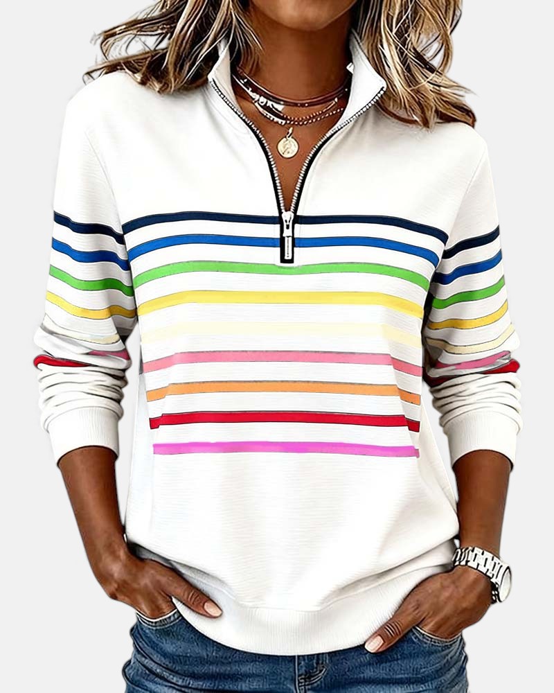 Adèle | Pull en maille colorée chic pour femme