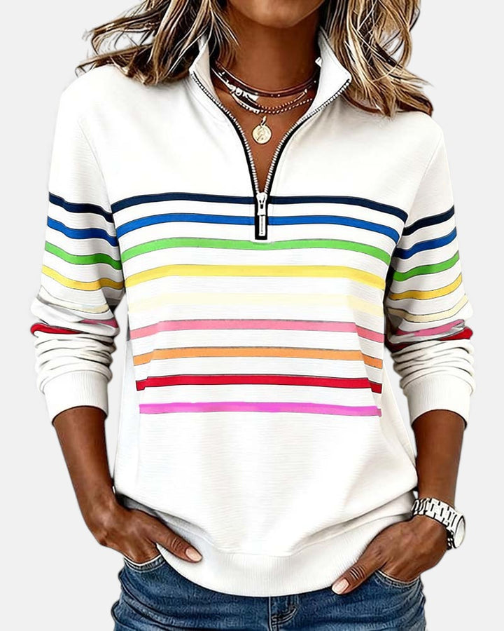 Adèle | Pull en maille colorée chic pour femme