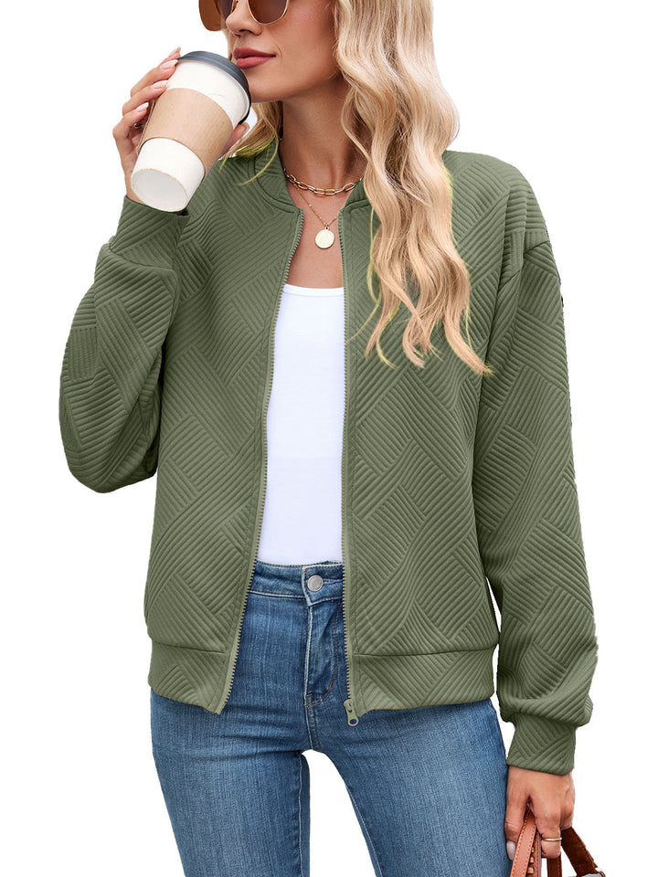 Mariette | Doudoune chic oversize courte matelassée pour femme