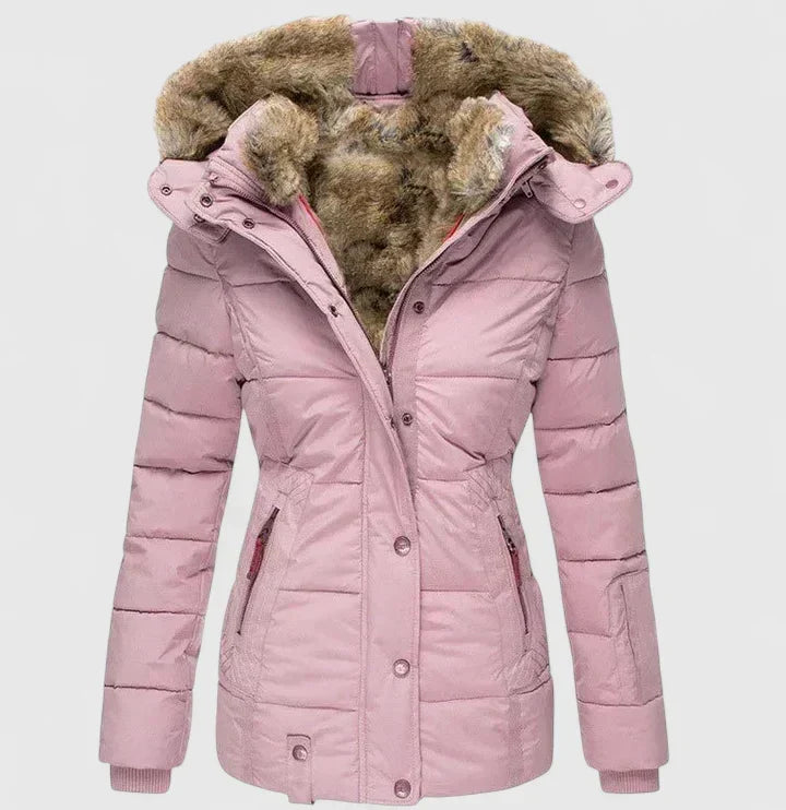Veyzandra | Manteau long d'hiver chic pour femm