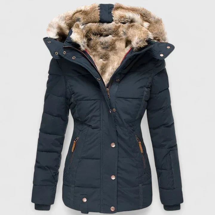 Veyzandra | Manteau long d'hiver chic pour femm