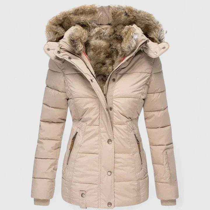 Veyzandra | Manteau long d'hiver chic pour femm