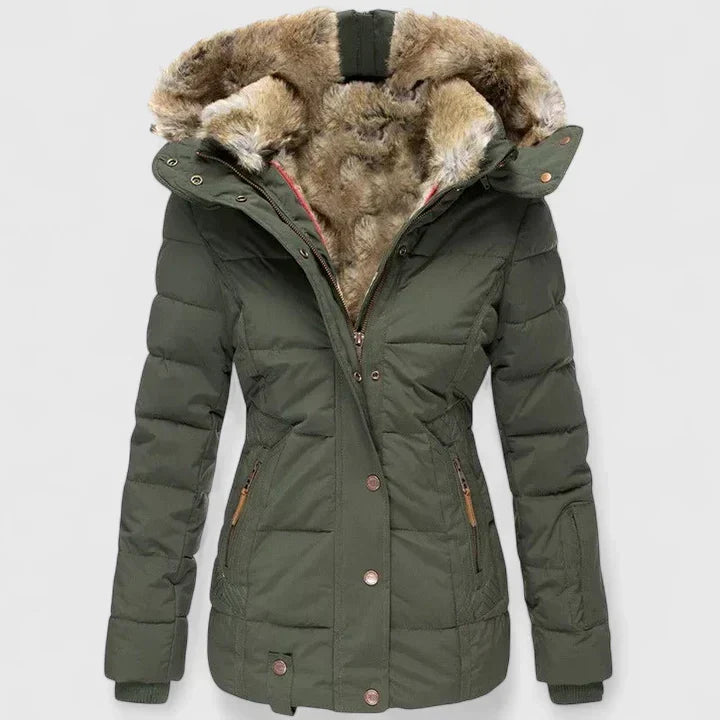 Veyzandra | Manteau long d'hiver chic pour femm
