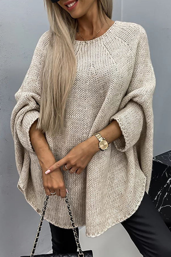 Karine | Pull chic en maille à col rond pour femme