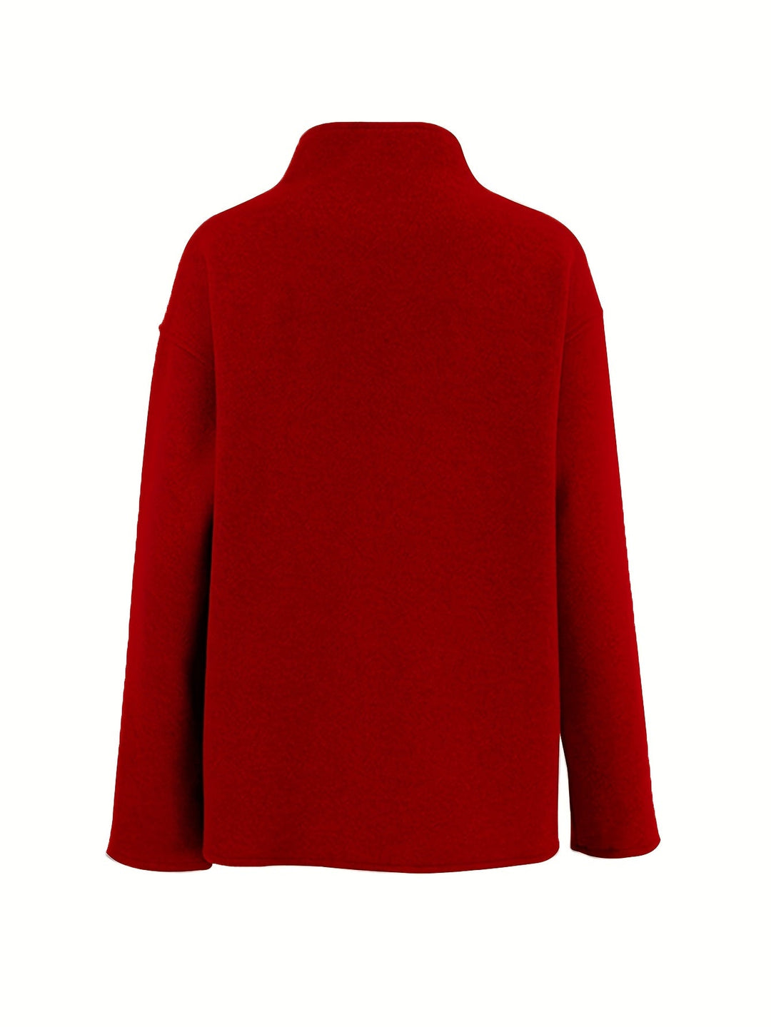 Emma | Caban chic court oversize en laine à double boutonnage pour femme