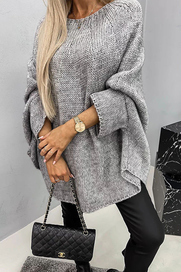 Karine | Pull chic en maille à col rond pour femme