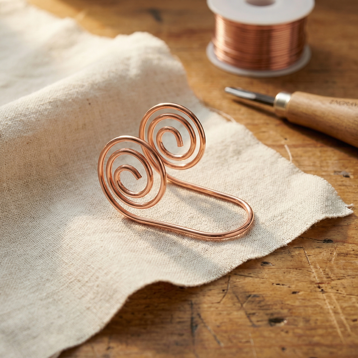 Spirale en Cuivre Flux